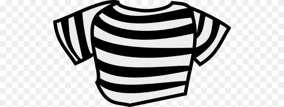 Black Striped Shirt Clip Art, Clothing, T-shirt, Crib, Furniture Png