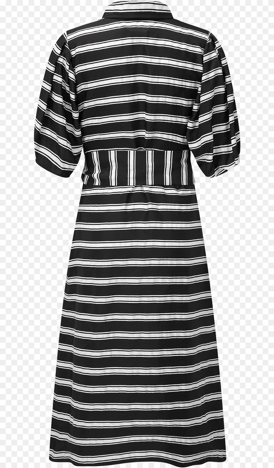 Black Striped Shirt Dress Dress, Clothing, T-shirt, Adult, Male Png Image