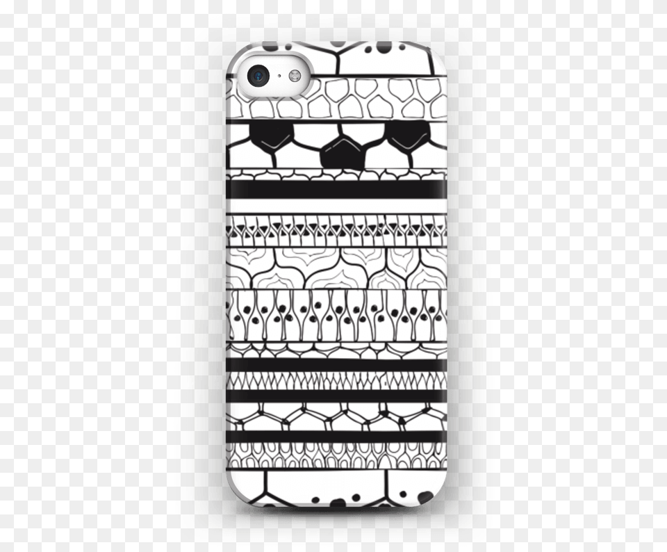 Black Stripes Case Iphone 55s Mobile Phone Case, Art, Electronics, Mobile Phone, Doodle Free Png Download