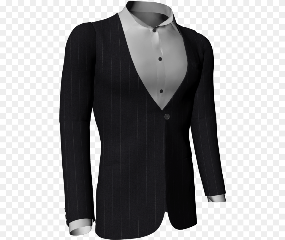 Black Stripes Formal Blazer Customize Black Stripes Formal Wear, Tuxedo, Clothing, Formal Wear, Suit Free Png