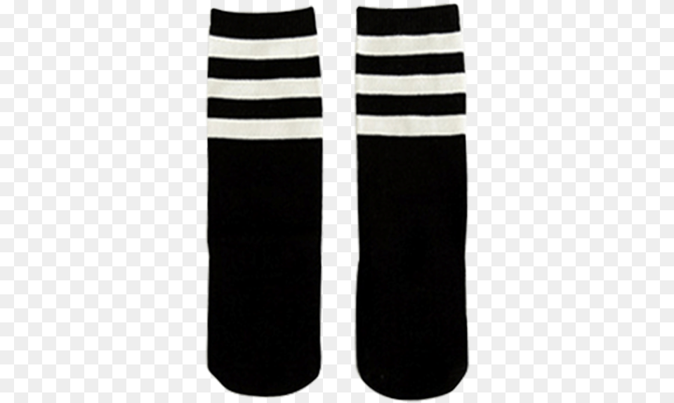 Black Stripes Knee High Socks Hockey Sock, Home Decor, Rug Free Png Download