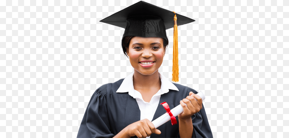 Black Student Graduate Graduates, Graduation, People, Person, Adult Png
