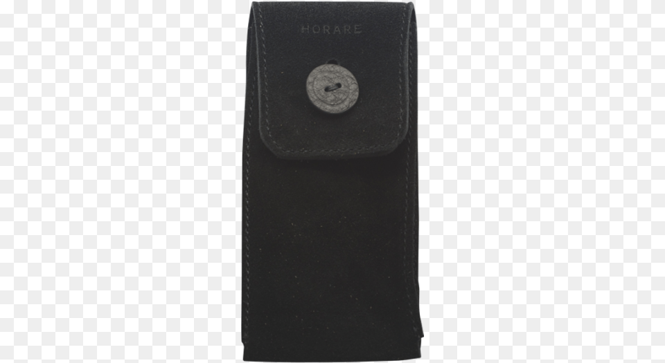 Black Suede Leather Single Watch Pouch Leather, Accessories, Electronics, Phone Free Transparent Png