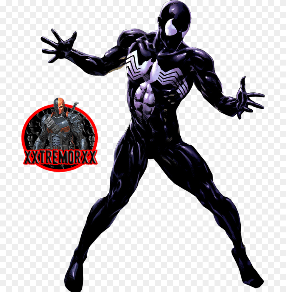 Black Suit Spiderman Render, Adult, Male, Man, Person Png Image