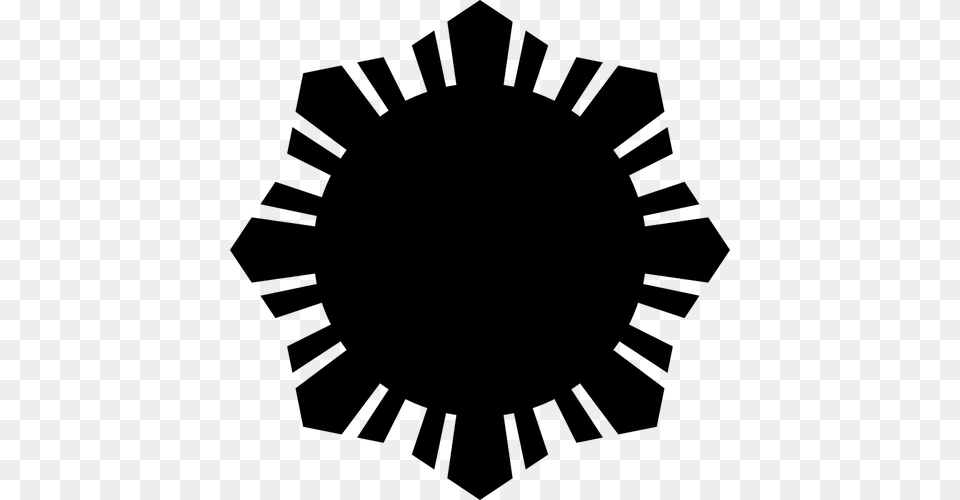 Black Sunbeams Vector Graphics, Gray Free Transparent Png