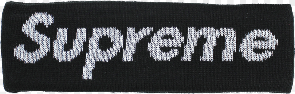 Black Supreme Headband, Accessories, Strap, Logo Png
