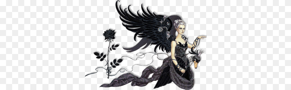 Black Swan Fairy, Adult, Female, Person, Woman Free Transparent Png