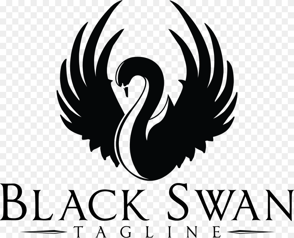 Black Swan Logos Black Swan Logo, Astronomy, Moon, Nature, Night Png Image
