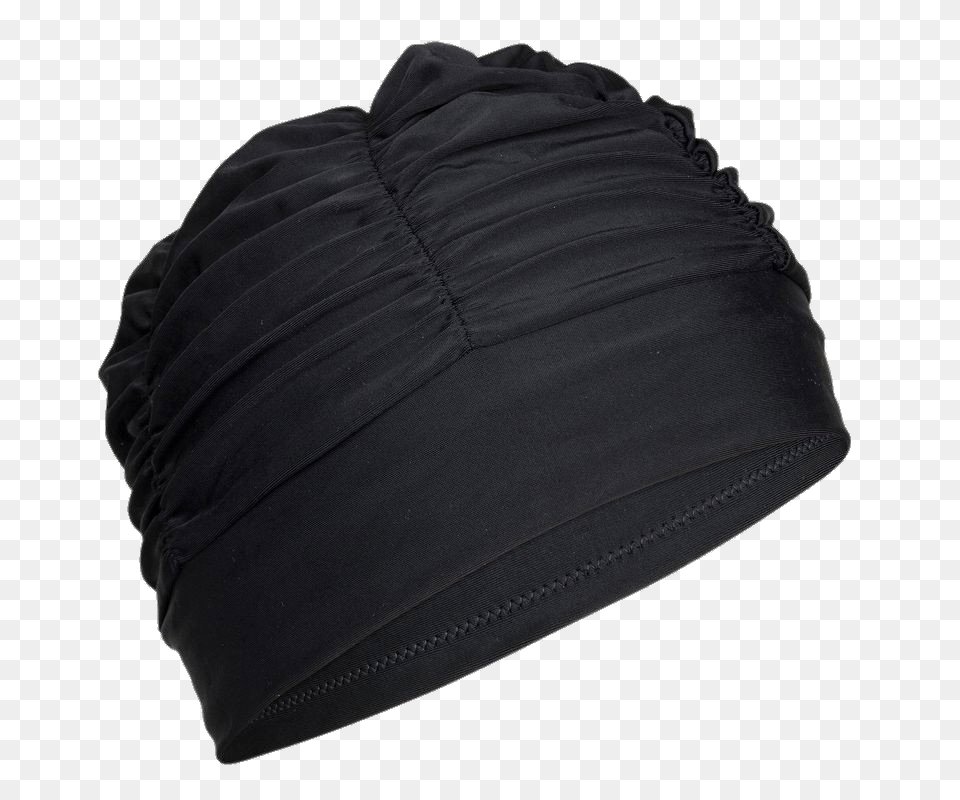 Black Swimming Hat, Cap, Clothing, Swimwear, Beanie Free Png Download