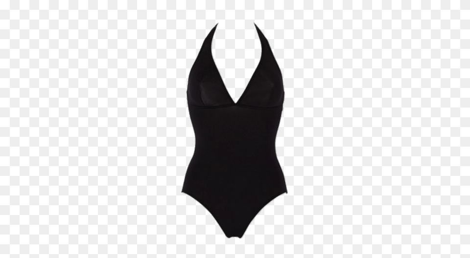Black Swimming Suit Low Clevage, Bikini, Clothing, Swimwear, Vest Free Png