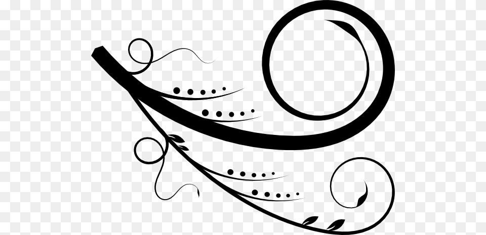 Black Swirl For Robin Clip Art For Web, Floral Design, Graphics, Pattern, Clothing Free Transparent Png