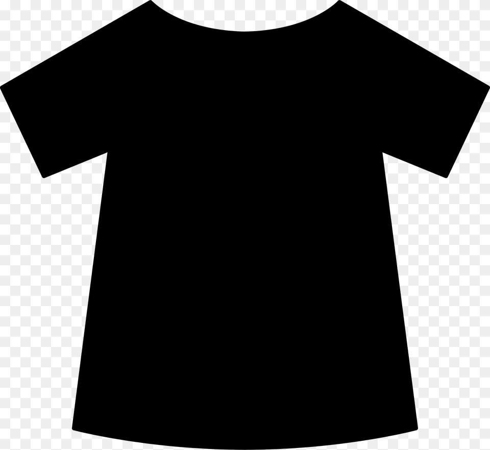 Black T Shirt Clipart, Clothing, T-shirt Free Png Download