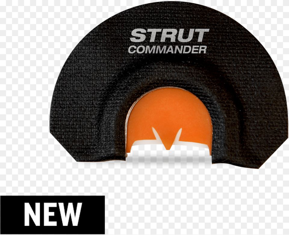 Black Tape With Orange Latex 2 Reed Mouth Call Latex, Cap, Clothing, Cushion, Hat Png