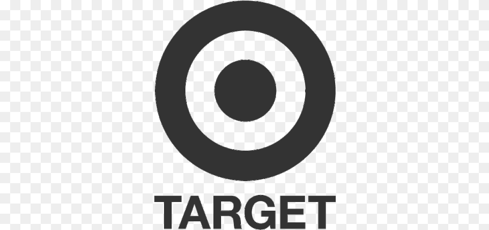Black Target Logo, Disk, Text Png