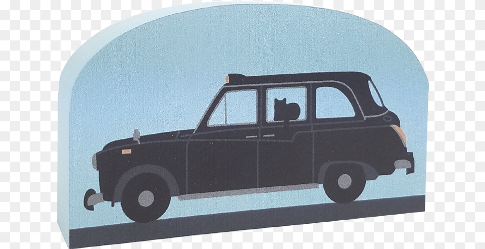 Black Taxi Cab Of London Handcrafted In Wood By The Austin, Car, Transportation, Vehicle, Machine Free Transparent Png