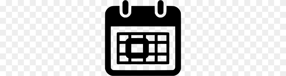Black Tear Of Calendar Icon, Gray Png Image
