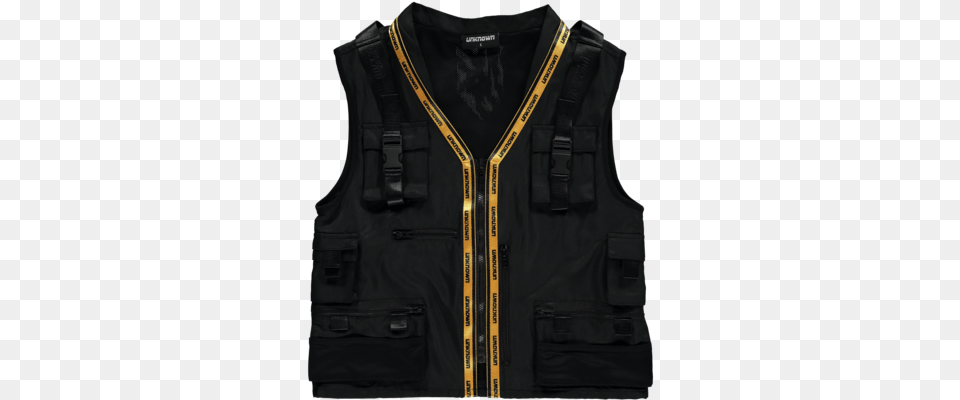 Black Tech Vest Ice Pack, Clothing, Lifejacket Free Png