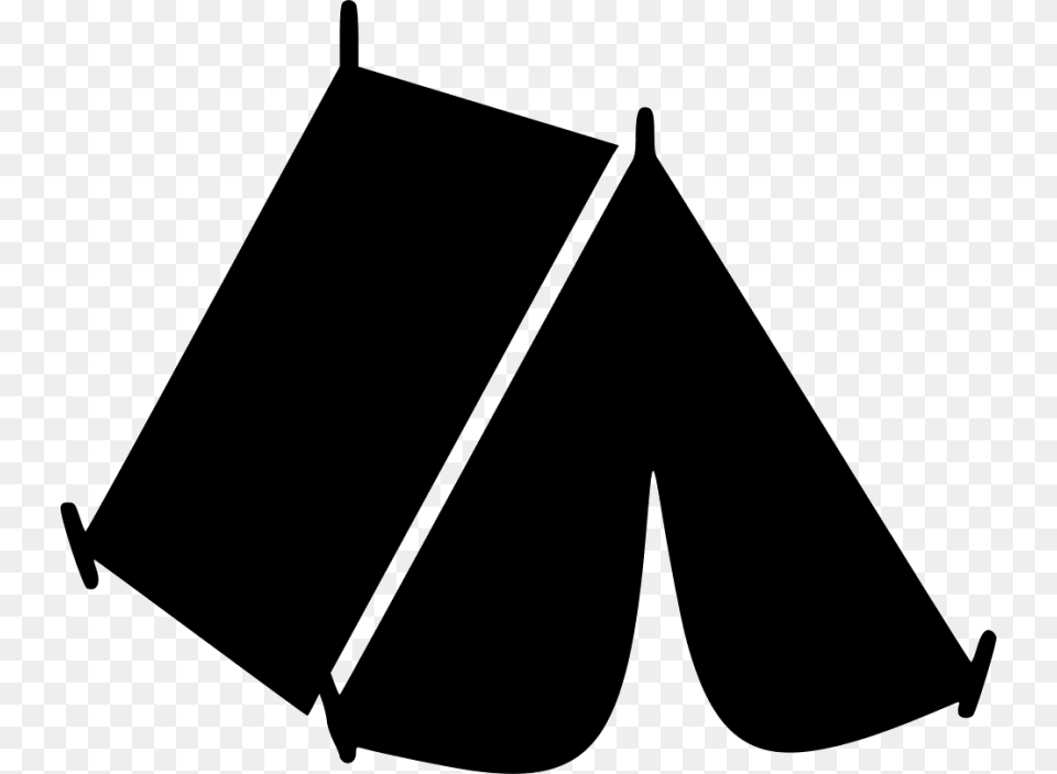 Black Tent, Clothing, Shorts, Triangle, Bow Free Png Download