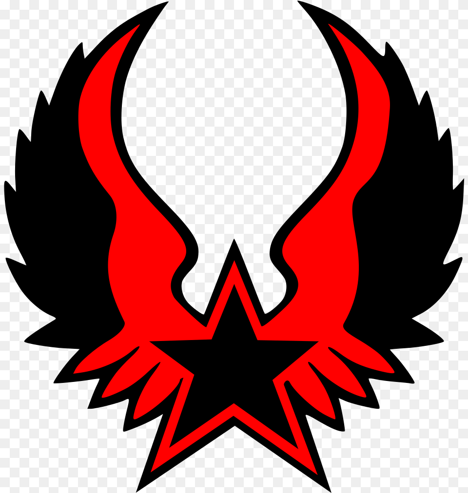 Black Throwing Star Svg Clip Art Emblem Star, Symbol, Animal, Fish, Sea Life Png
