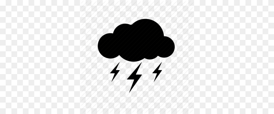 Black Thunderstorm Transparent Images Thunderstorm Icon, Silhouette Free Png