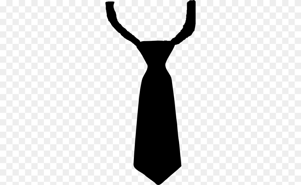 Black Tie Cliparts, Gray Free Transparent Png