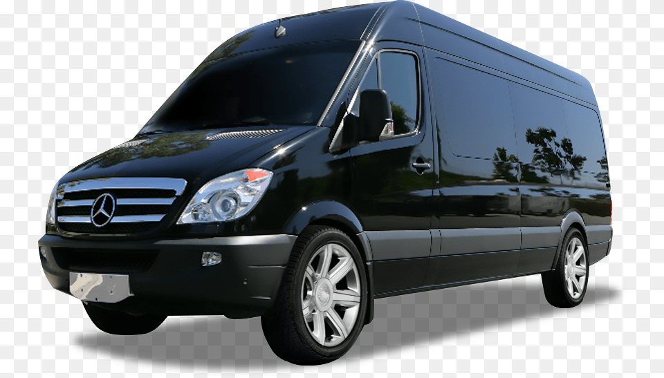 Black Tie Xl Limousines Mercedes Benz Sprinter Grand Edition, Vehicle, Van, Transportation, Wheel Free Transparent Png