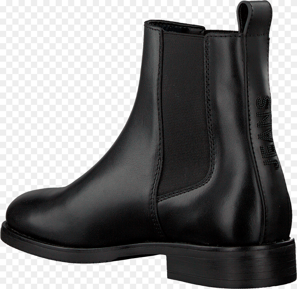 Black Tommy Hilfiger Chelsea Boots Pin Logo Mid, Clothing, Footwear, Shoe, Boot Png