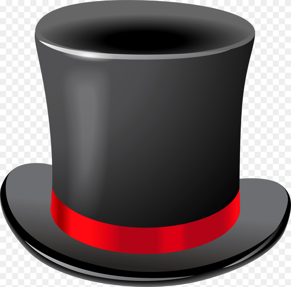 Black Top Hat Clip Art Image Top Hat No Background, Clothing, Saucer Png
