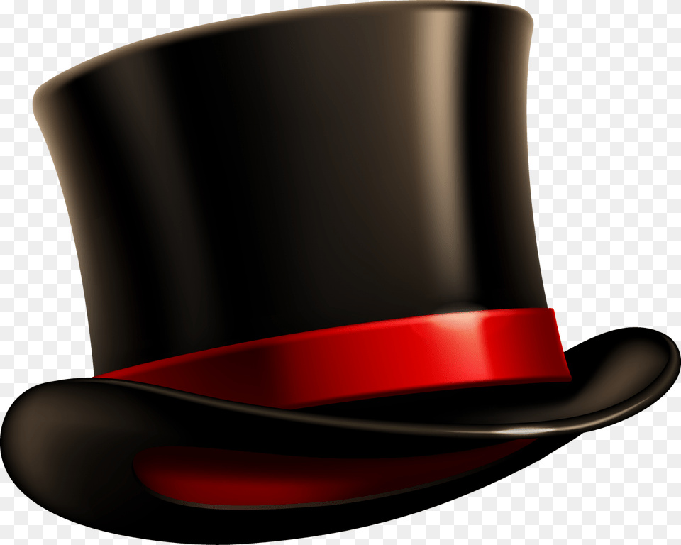 Black Top Hat Image Cylinder Hat, Clothing, Cowboy Hat Free Png Download