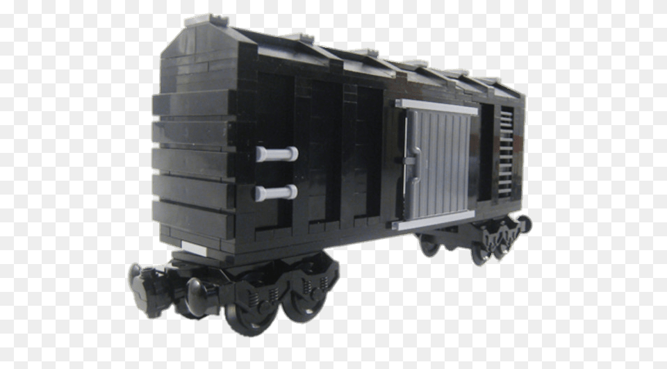 Black Toy Boxcar, Railway, Transportation, Shipping Container, Vehicle Free Transparent Png