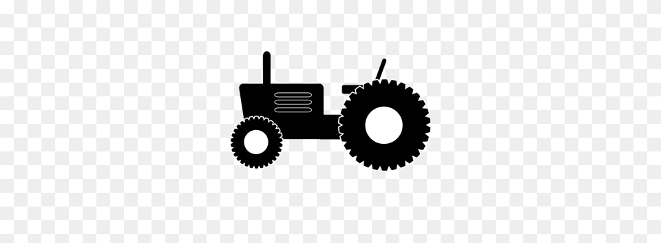 Black Tractor, Machine, Gear, Spoke Png