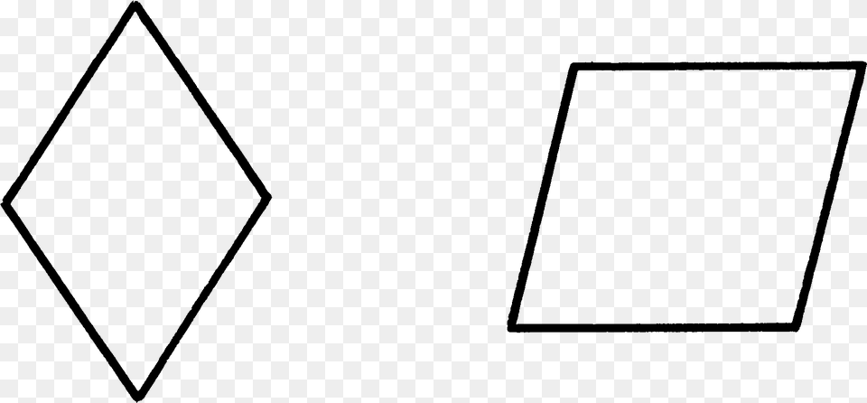 Black Transparent Rhombus Rhombus Shape Png Image