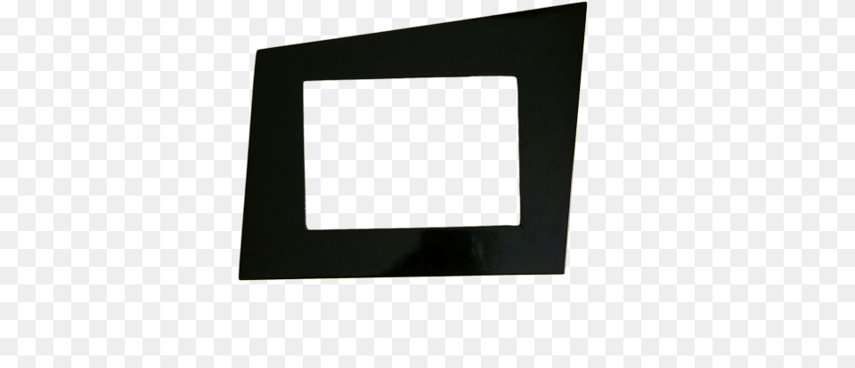 Black Trapezoid Picture Frame Picture Frame, Electronics, Screen, Computer Hardware, Hardware Png Image