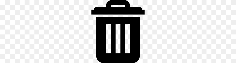 Black Trash Icon, Gray Png Image