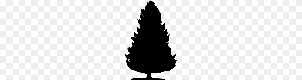 Black Tree Icon, Gray Free Png