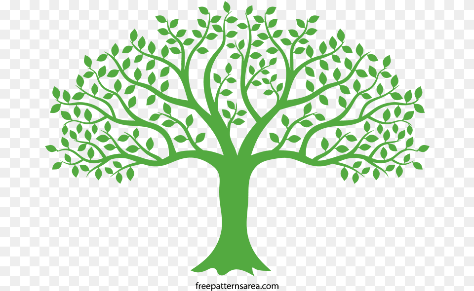 Black Tree Silhouette Vector Art Vector Tree Silhouette, Plant, Leaf, Potted Plant, Oak Free Transparent Png
