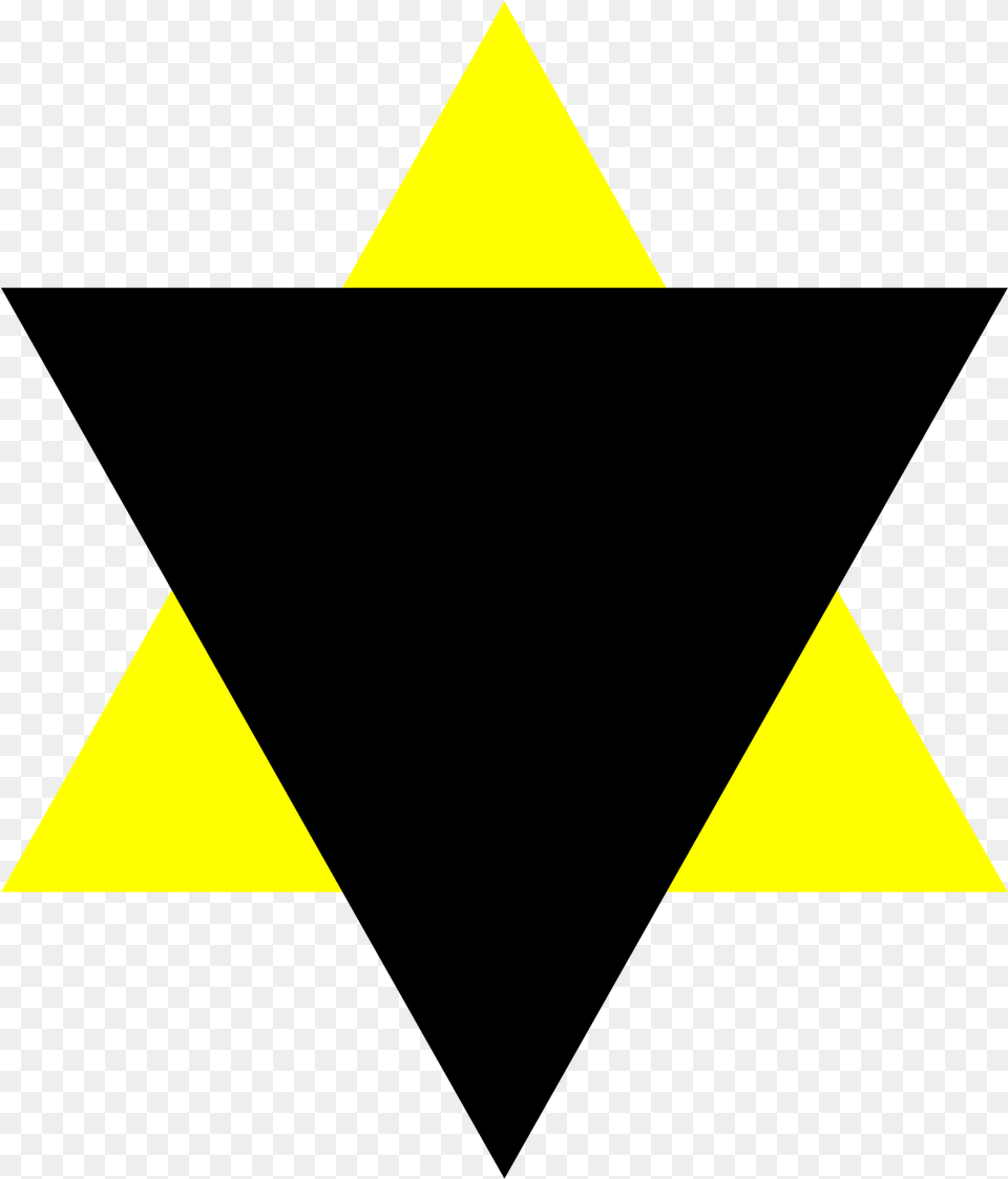 Black Triangle Badge Free Png Download