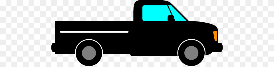 Black Truck Clip Art, Pickup Truck, Transportation, Vehicle, Car Free Transparent Png