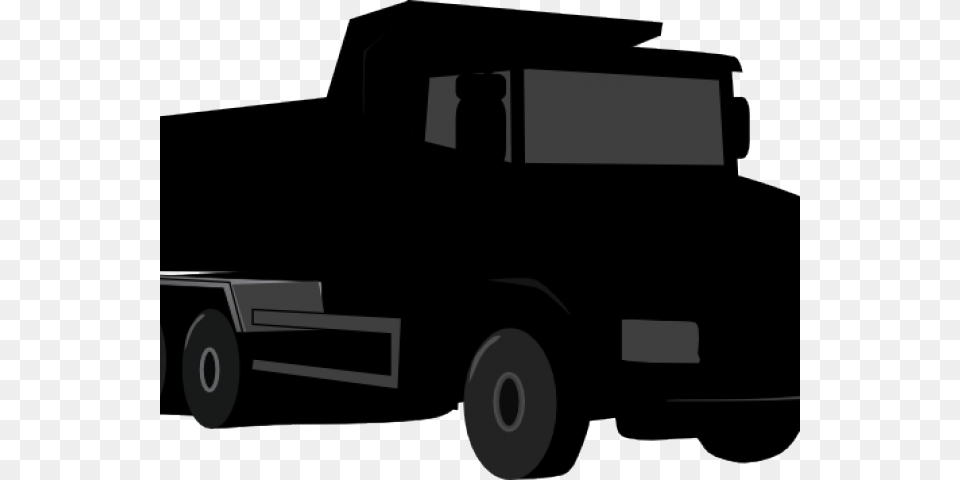 Black Truck Cliparts Truck, Trailer Truck, Transportation, Vehicle, Pickup Truck Free Png