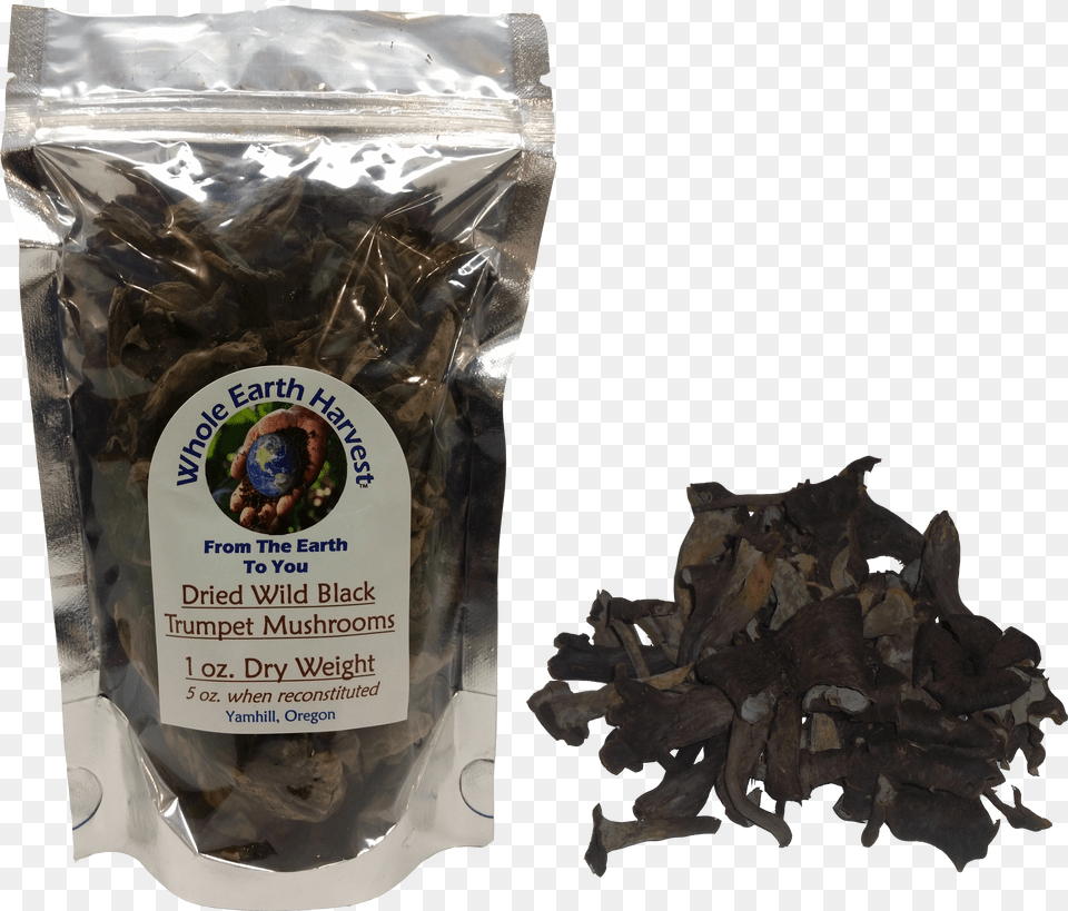 Black Trumpet Mushrooms Dried Black Trumpet Mushrooms Free Png