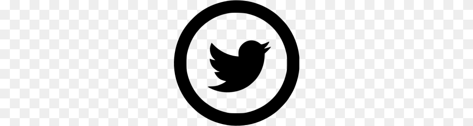Black Twitter Icon, Gray Free Transparent Png
