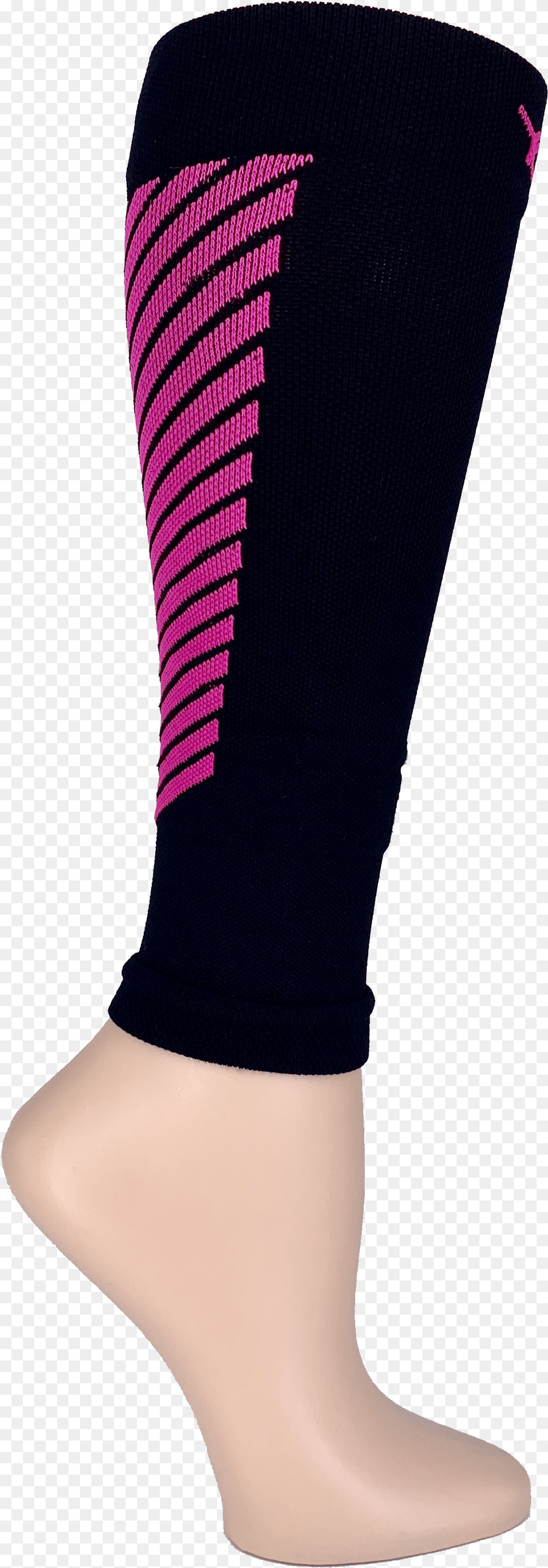 Black U0026 Neon Pink Arrow Sleeve 15 20 Mmhg Shoe, Clothing, Hosiery, Sock, Adult Png Image