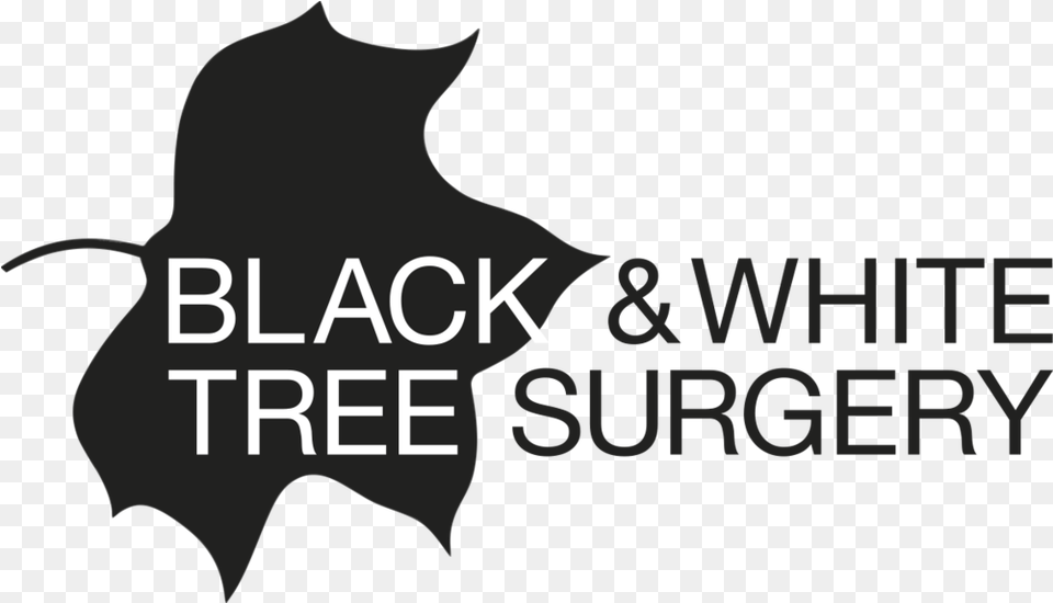 Black U0026 White Tree Surgery, Leaf, Logo, Plant, Person Png Image