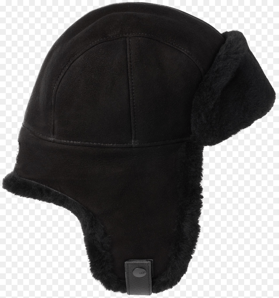 Black Ugg Bonnet Trapper, Hat, Clothing, Fleece, Cap Free Transparent Png