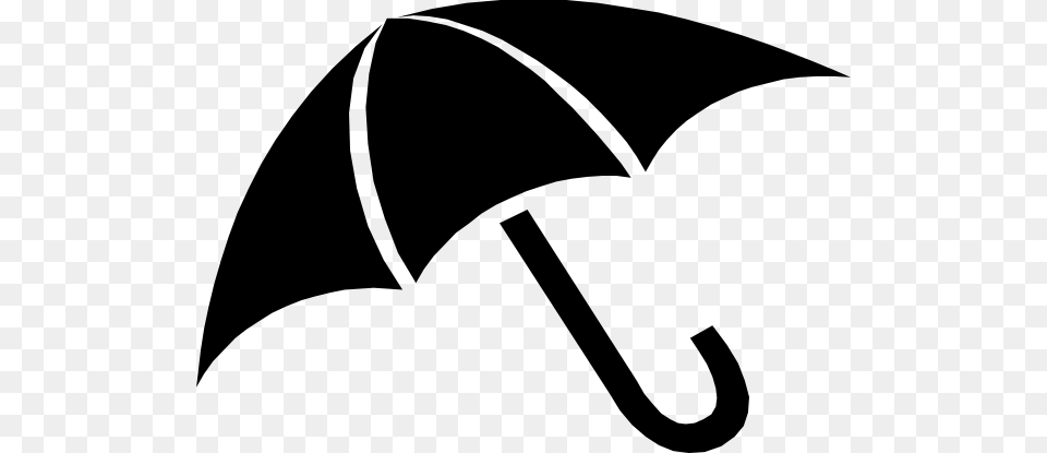 Black Umbrella Clip Art, Canopy Free Png