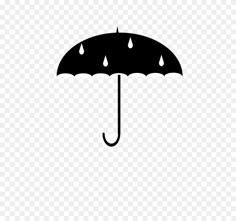 Black Umbrella Clipart Large Size I Am Rejection Proof, Lighting, Stencil, Astronomy, Moon Png