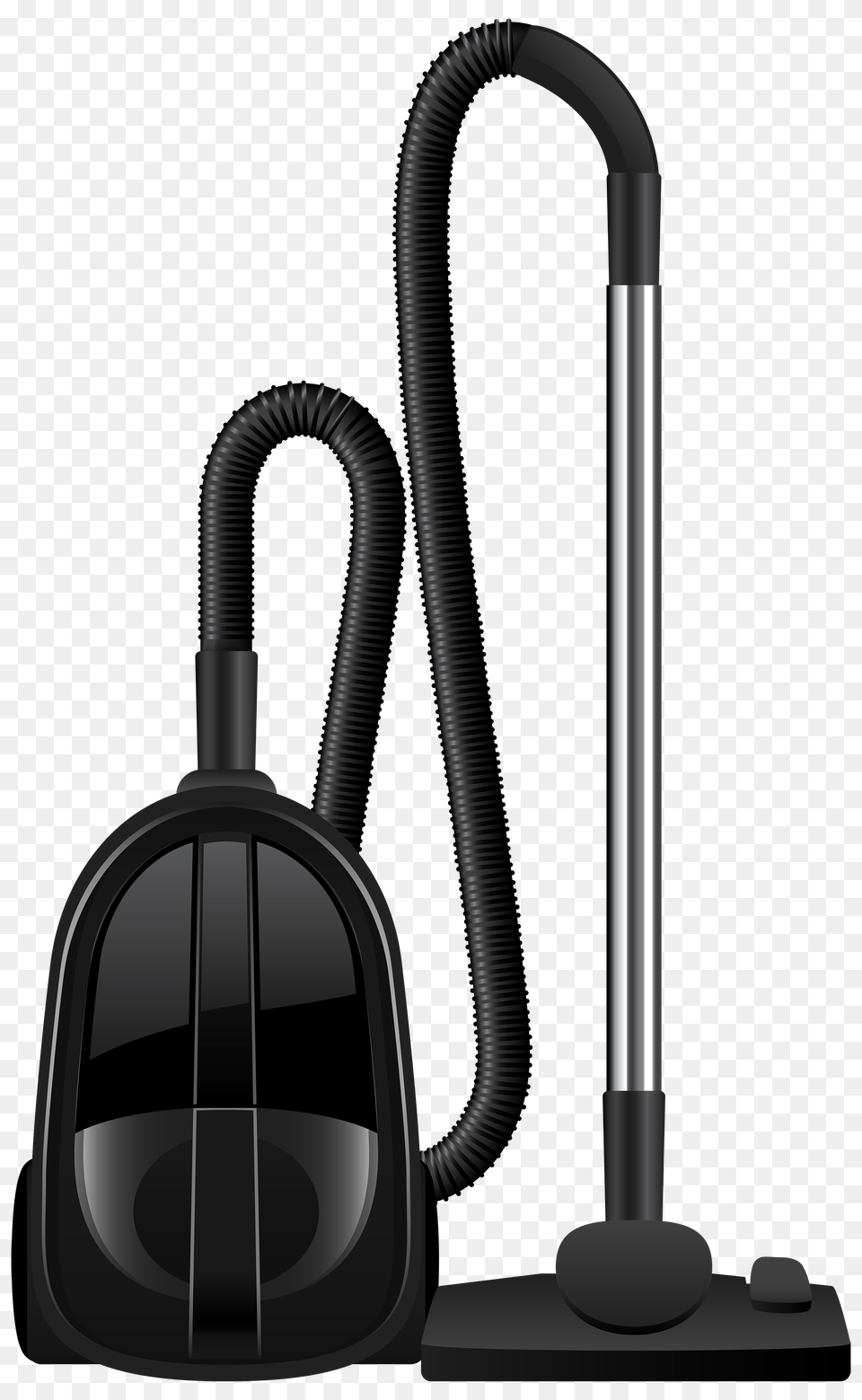 Black Vacuum Cleaner Clipart, Appliance, Device, Electrical Device, Smoke Pipe Free Png Download