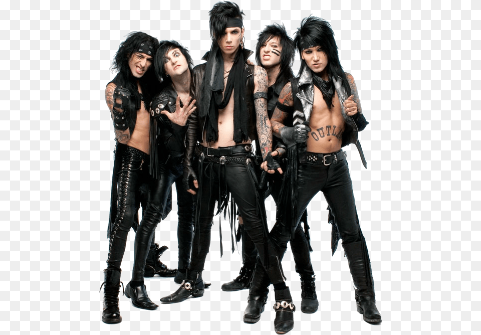 Black Veil Brides Fortified City Of Carcassonne, Clothing, Tattoo, Costume, Skin Free Png