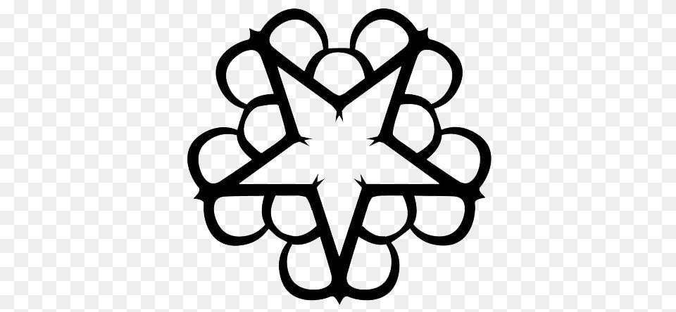 Black Veil Brides Logo, Symbol, Ammunition, Grenade, Star Symbol Png