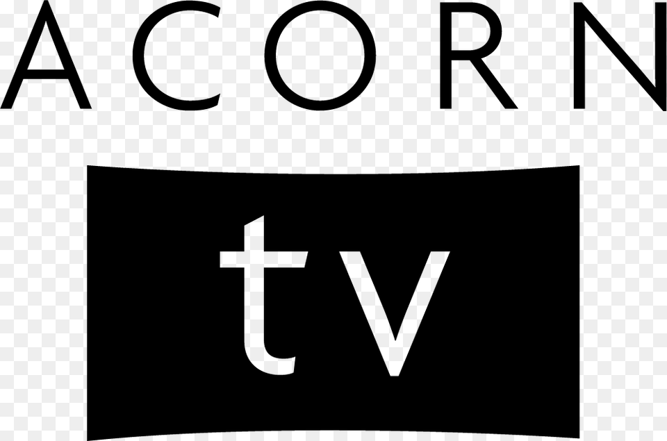 Black Vertical Logo Rb Digital Acorn Tv, Symbol, Text, Number Free Png Download